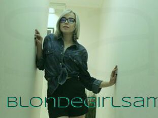 BlondeGirlSam