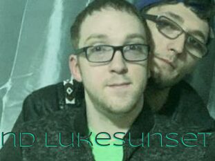 Caleb_and_LukeSunset