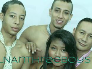 GirlNAnThreeBoys